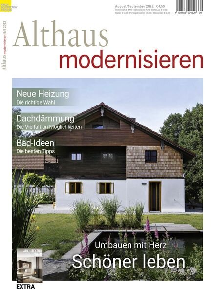 Althaus Modernisieren – August-September 2022 Cover