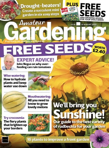 Amateur Gardening – 13 August 2022 Cover