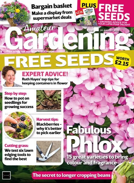 Amateur Gardening – 20 August 2022 Cover