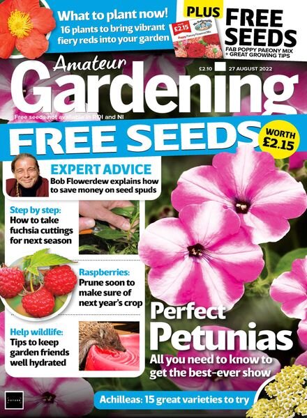 Amateur Gardening – 27 August 2022 Cover