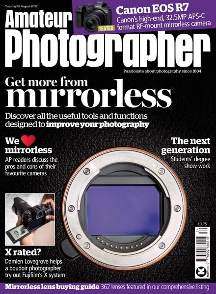 Amateur Photographer – 16 August 2022 Cover
