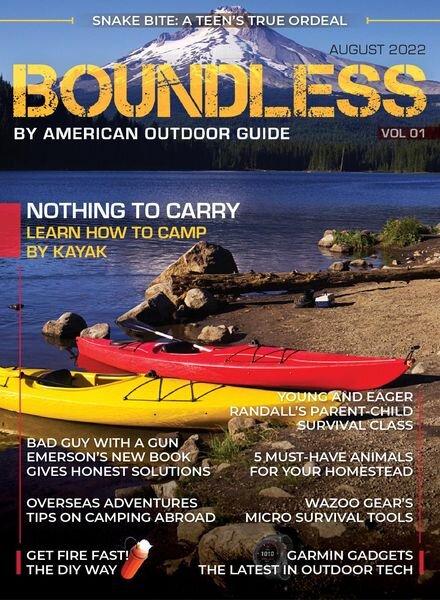 American Outdoor Guide – August 2022 Cover