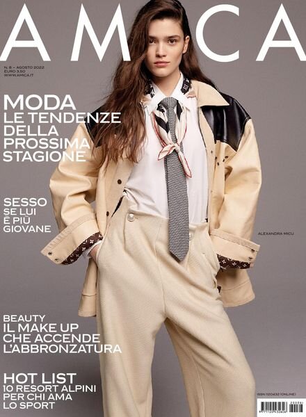 Amica – agosto 2022 Cover