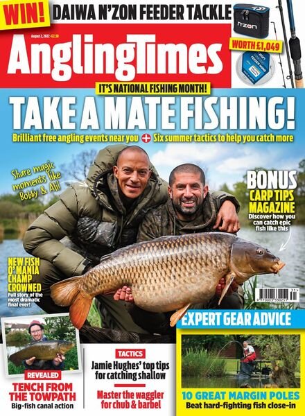 Angling Times – 02 August 2022 Cover