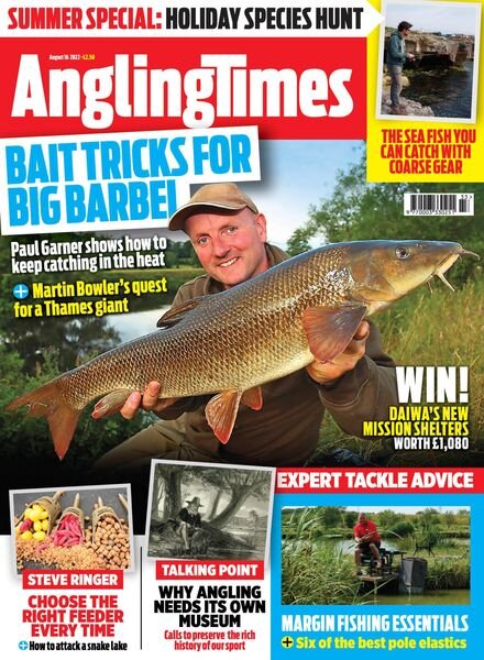 Angling Times – 16 August 2022 Cover