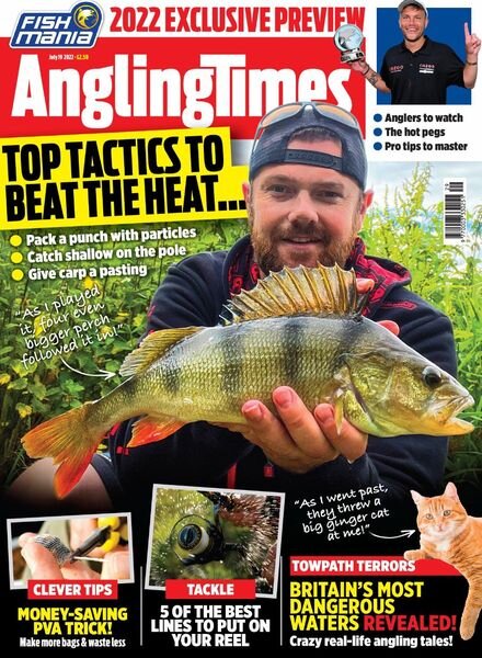 Angling Times – 19 July 2022 Cover