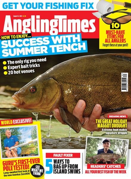 Angling Times – 23 August 2022 Cover