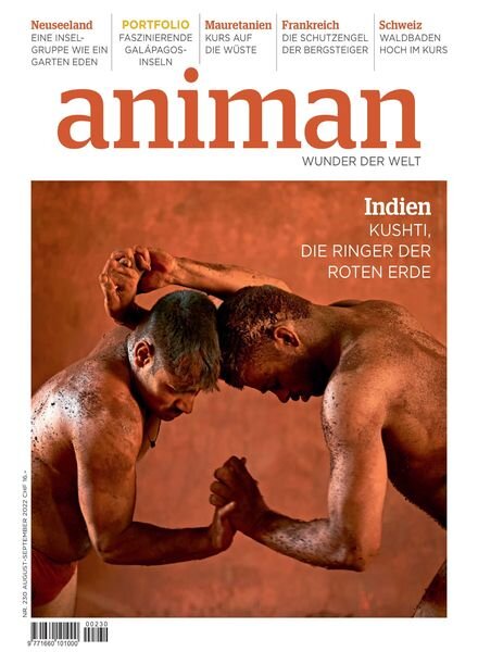 Animan German Edition – August 2022 Cover