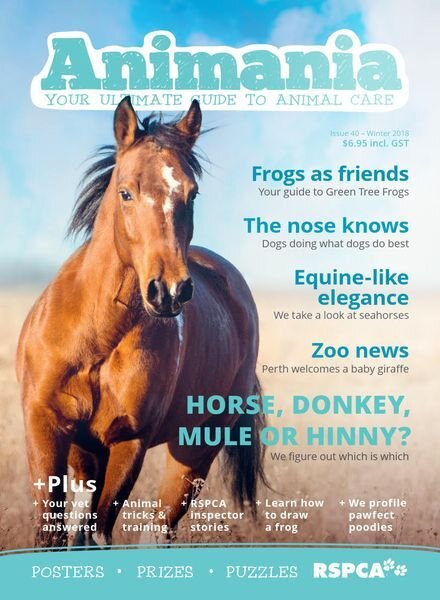 Animania – June 2018 Cover