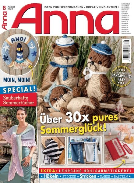Anna Germany – August 2022 Cover