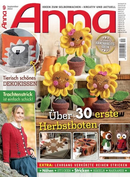 Anna Germany – September 2022 Cover
