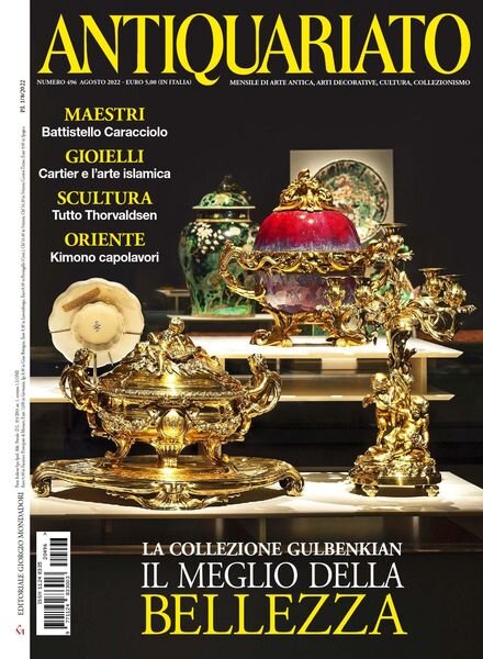 Antiquariato – Agosto 2022 Cover