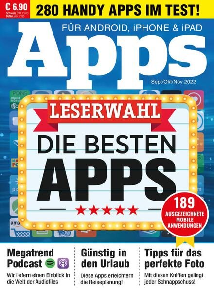 Apps Magazin – September 2022 Cover