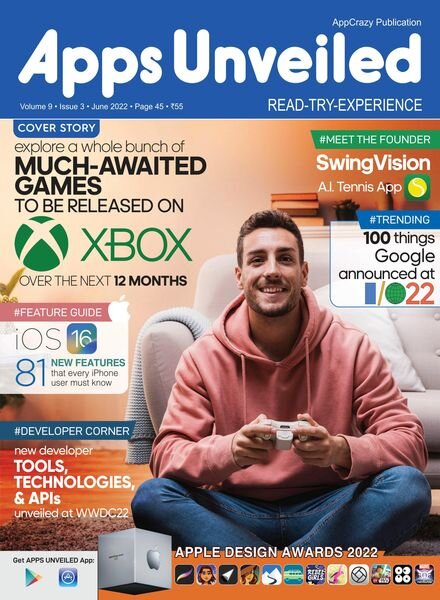 Apps Unveiled – August 2022 Cover