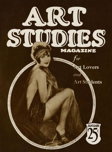 Art Studies Magazine – ca 1920 Cover