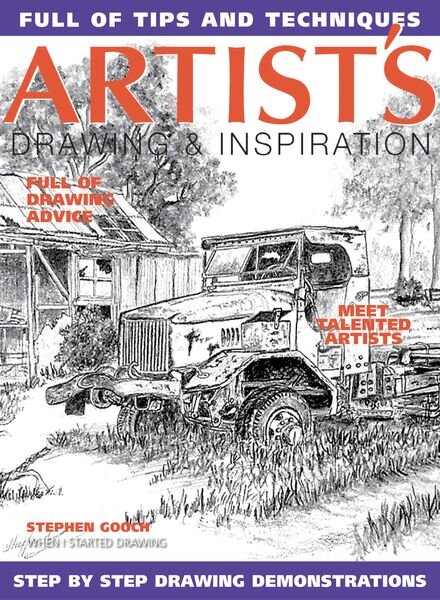 Artists Drawing & Inspiration – August 2022 Cover