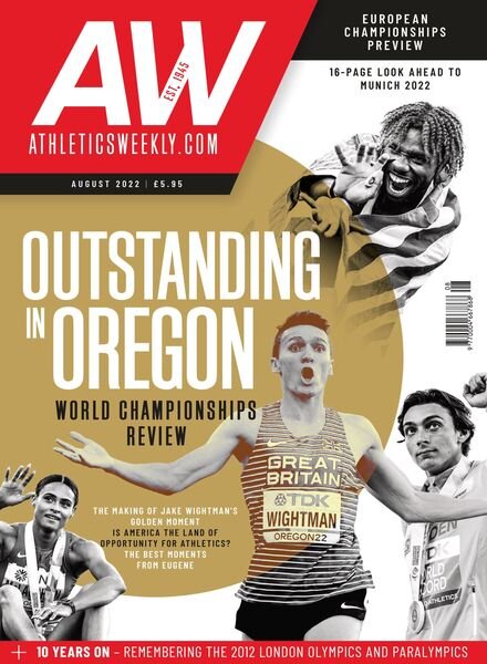 Athletics Weekly – August 2022 Cover