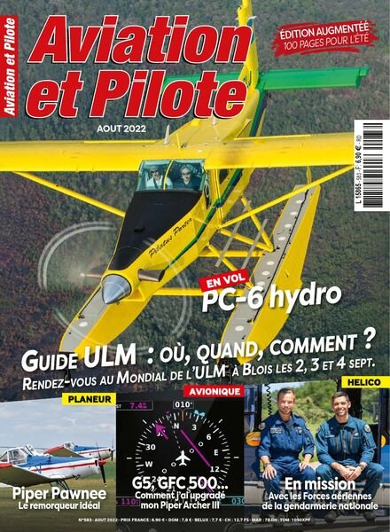Aviation et Pilote – Aout 2022 Cover