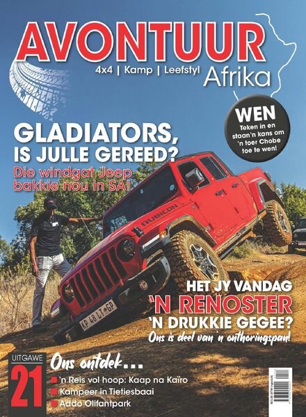 Avontuur Afrika – Julie 2022 Cover