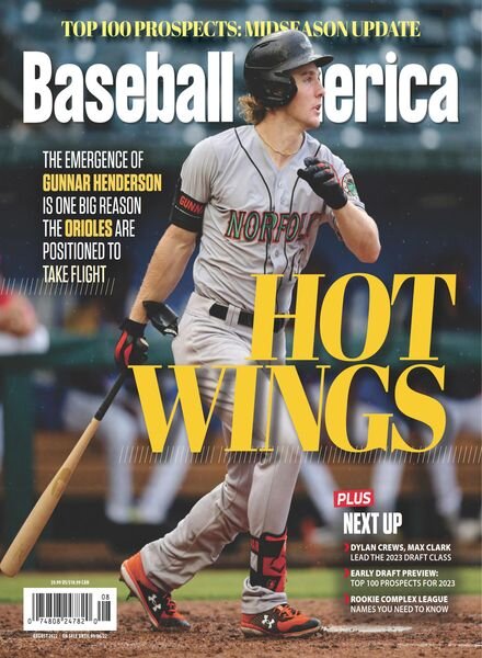 Baseball America – August 2022 Cover
