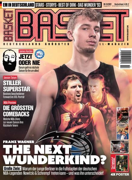 Basket Germany – Oktober 2022 Cover