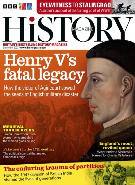 BBC History UK – September 2022 Cover