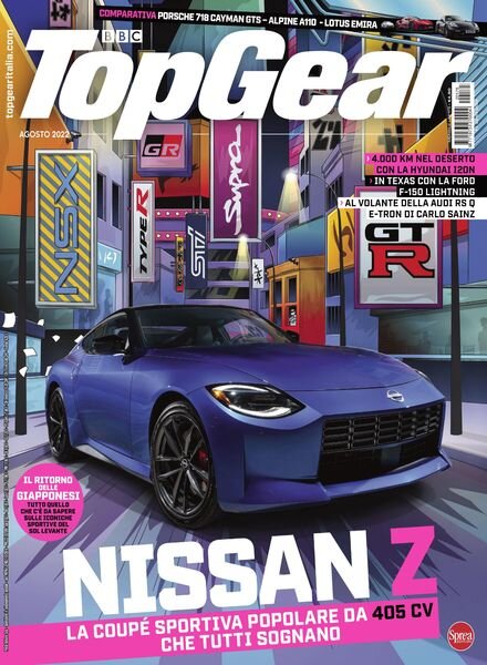 BBC Top Gear Italia – agosto 2022 Cover