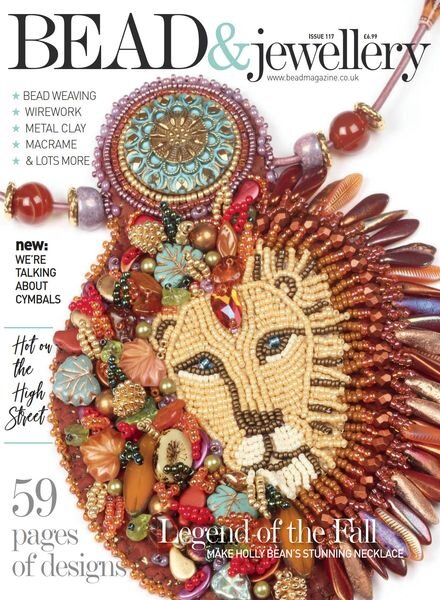 Bead & Jewellery – Issue 117 – August 2022 Cover