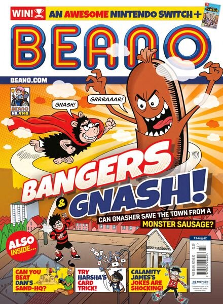 Beano – 10 August 2022 Cover