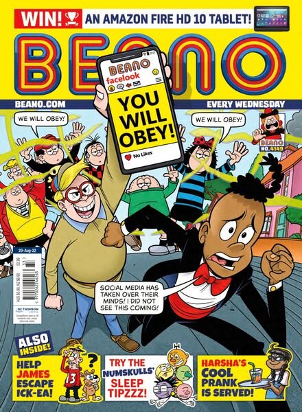 Beano – 17 August 2022 Cover