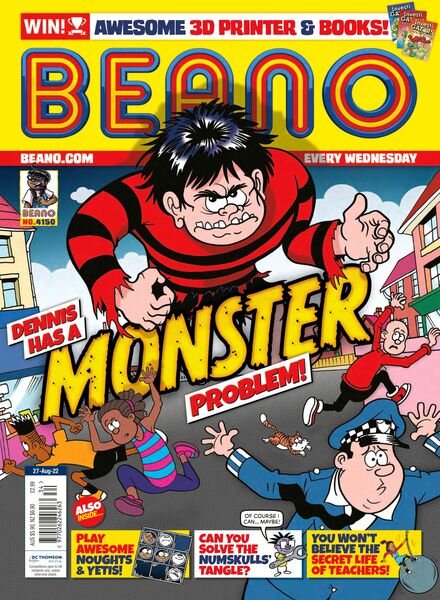Beano – 24 August 2022 Cover