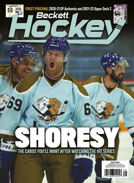 Beckett Hockey – September 2022 Cover