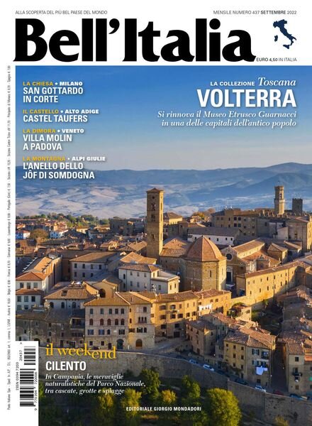 Bell’Italia – Settembre 2022 Cover