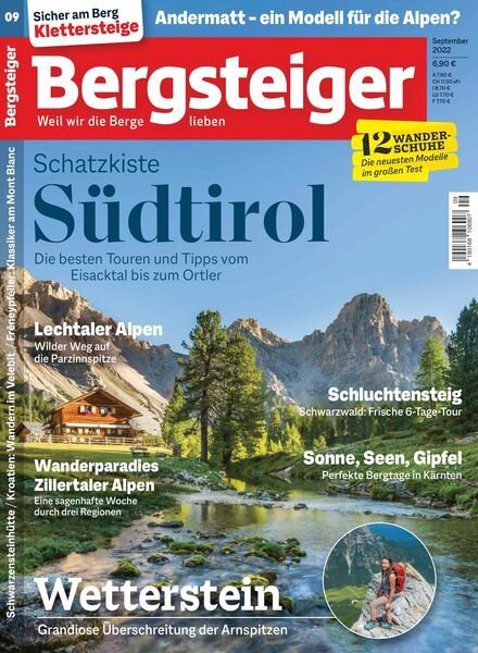 Bergsteiger – September 2022 Cover
