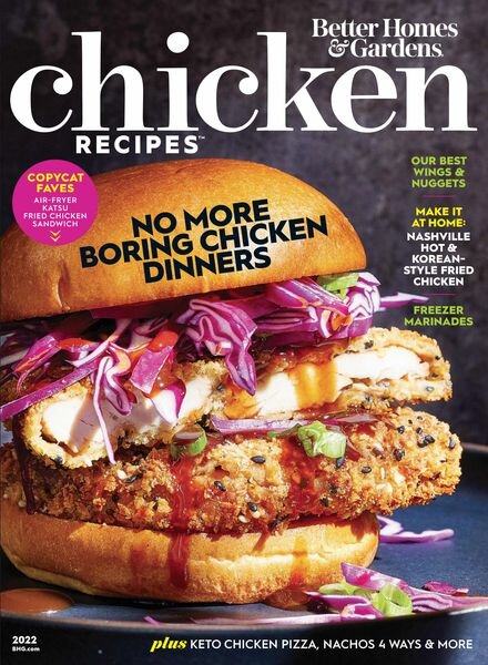 Better Homes & Gardens Chicken Recipes – July 2022 Cover