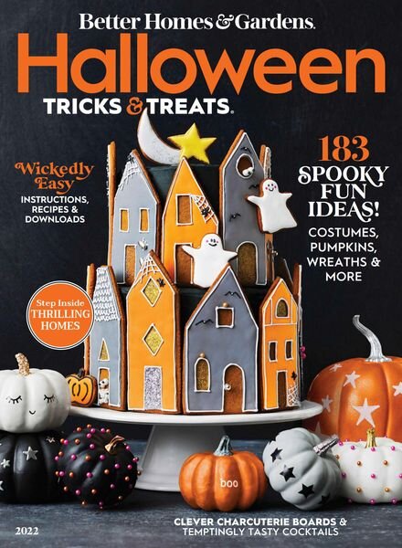 Better Homes & Gardens Halloween Tricks & Treats – July 2022 Cover
