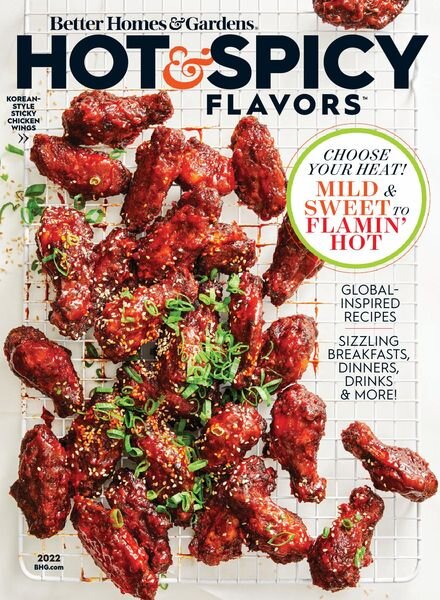 Better Homes & Gardens – Hot & Spicy Flavors – June 2022 Cover