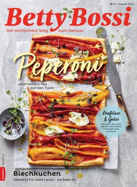Betty Bossi – August 2022 Cover