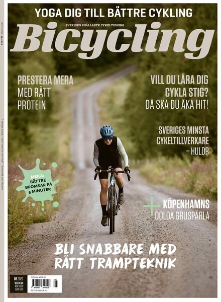 Bicycling Sverige – augusti 2022 Cover