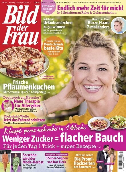 Bild der Frau – 19 August 2022 Cover