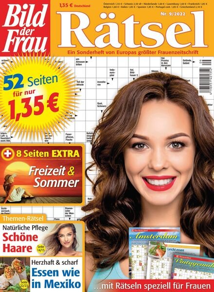Bild der Frau Ratsel – September 2022 Cover