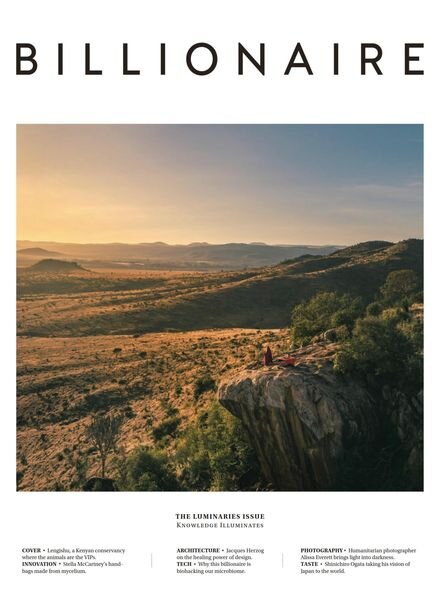 BILLIONAIRE – July 2022 Cover
