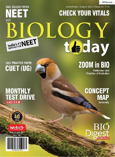 Biology Today – August 2022 Cover