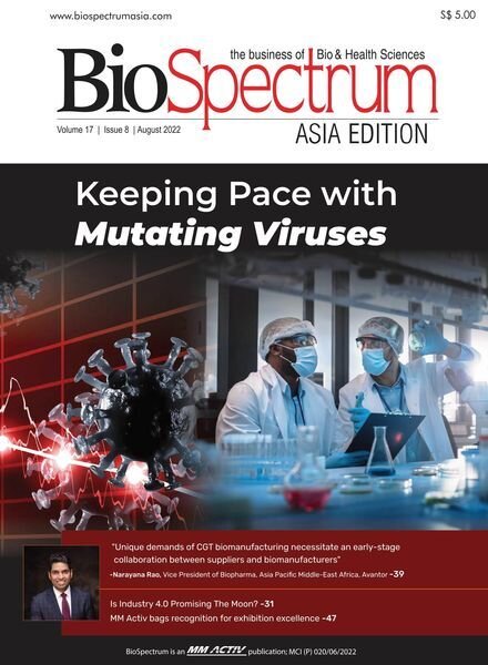 BioSpectrum Asia – August 2022 Cover