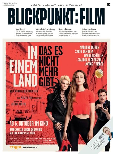 Blickpunkt Film – 8 August 2022 Cover