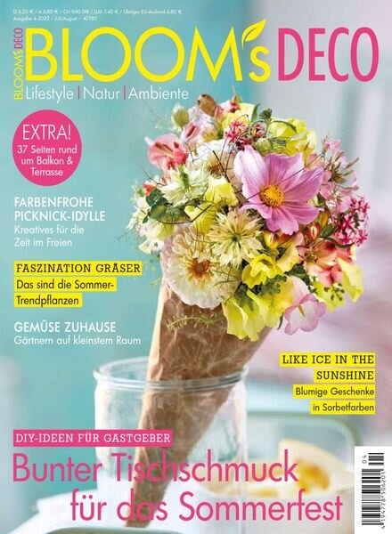 Bloom’s Deco – Juli-August 2022 Cover