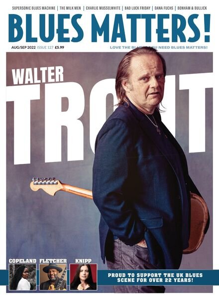Blues Matters! – August 2022 Cover