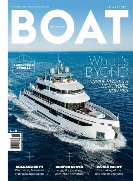 Boat International US Edition – September 2022 Cover