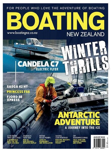 Boating New Zealand – August 2022 Cover