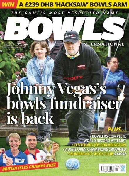 Bowls International – August 2022 Cover